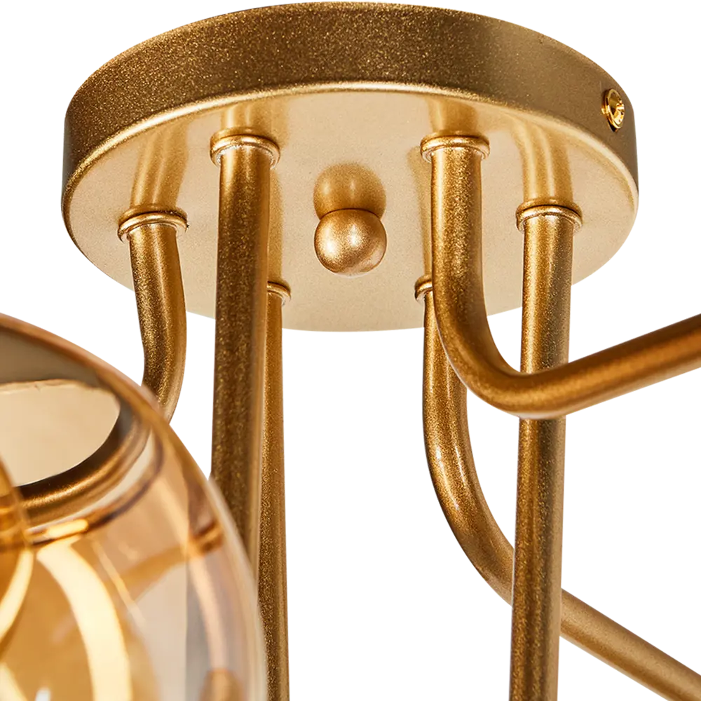 Люстра подвесная 1134/6 6 ламп цвет золотой Escada STLM-2049532 - Вид №4