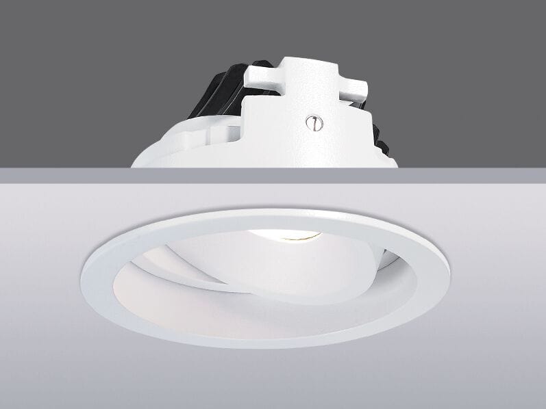 Регулируемый потолочный светильник из алюминиевого литья под давлением WayPoint HALF ARCH-00037702 - Вид №1