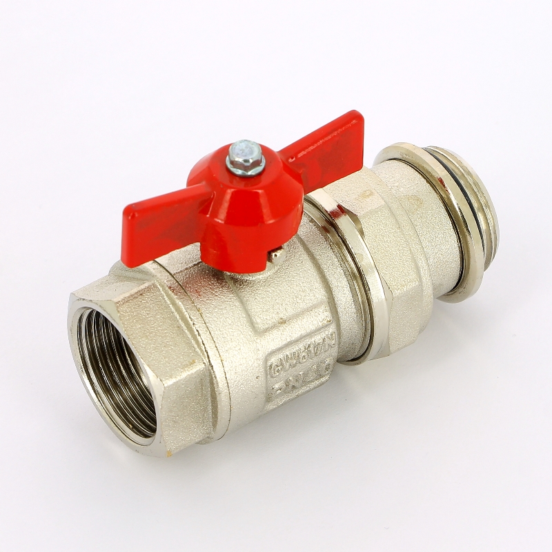 Кран шаровой НВ с разъемным соединением и уплотнением IDEAL бабочка ITAP 1" 098S1 - Вид №2