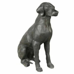 Статуэтка декоративная металлическая 70х57 см черная Labrador EICHHOLTZ  00-3879464 Бронза;черный