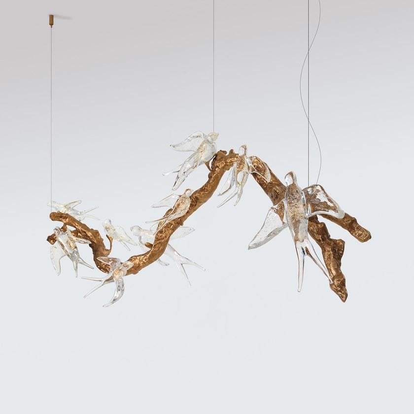 Serip Подвесной светильник из бронзы ручной работы Voa Ct3418/10 - Вид №1