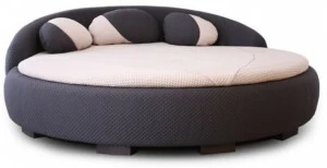 Heavens Мягкая круглая двуспальная кровать