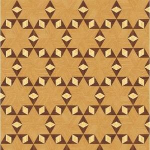 Художественный паркет Da Vinci Щитовой 26-432 Дуб (Гладкая) 500х500 мм.