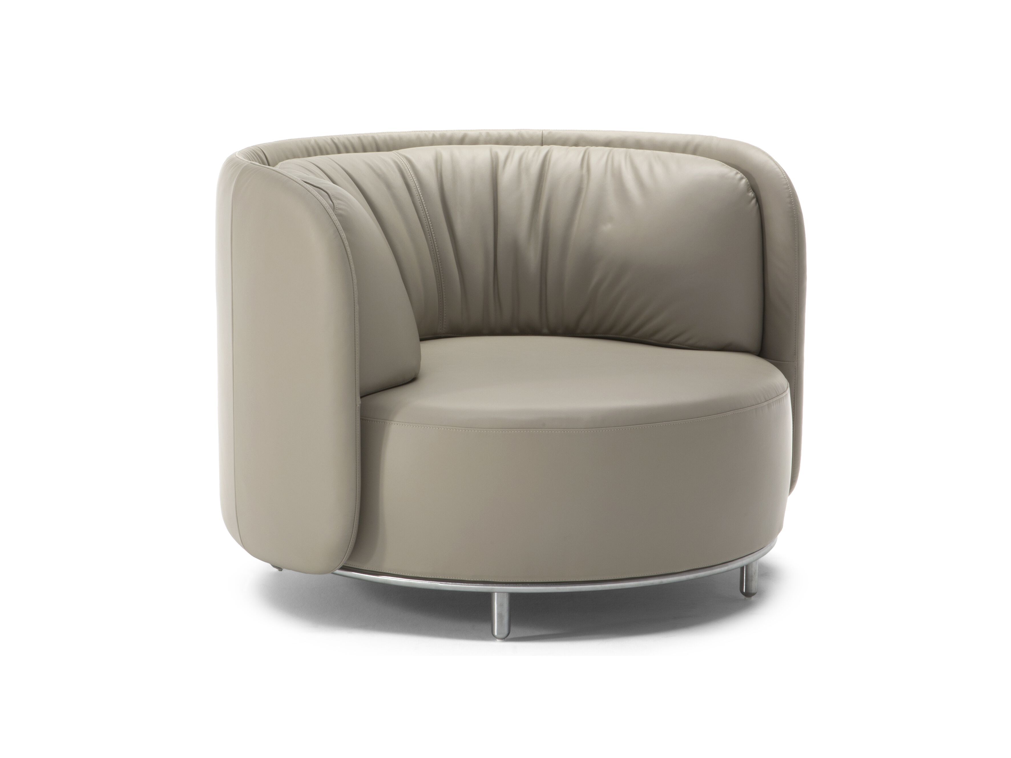 Кожаное кресло с подлокотниками Natuzzi Italia Deep ARCH-00140091 - Вид №1