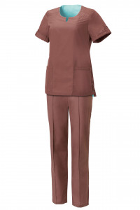 5043389 Костюм женский шоколадный GVENN  Медицинская одежда  размер 48-50/170-176