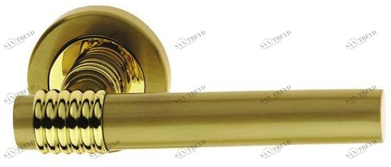 Pasini Ручка из латуни на розетке Mistral 3081