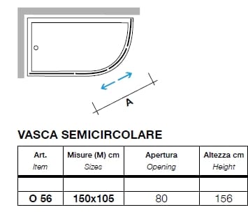 Акриловая стеклянная раздвижная ванна Metidea золото ARCH-00069996 - Вид №2