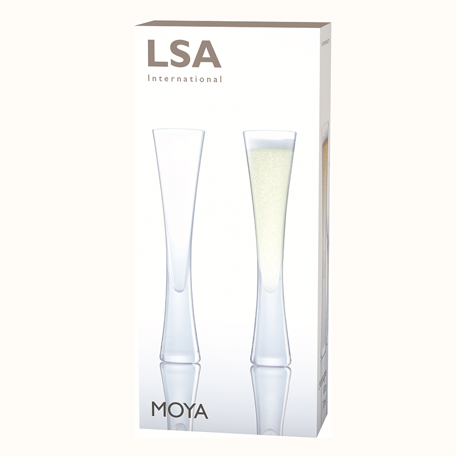 G474-04-985 Набор бокалов для шампанского moya, 170 мл, 2 шт. LSA International  - Вид №9
