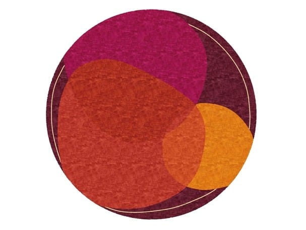 Круглый ковер ручной работы Deirdre Dyson Circular Designs ARCH-00087329 - Вид №1