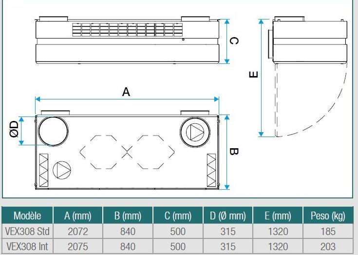 ALDES Блок кондиционирования воздуха Centrali hrv per il terziario sun-id-1412456 - Вид №1