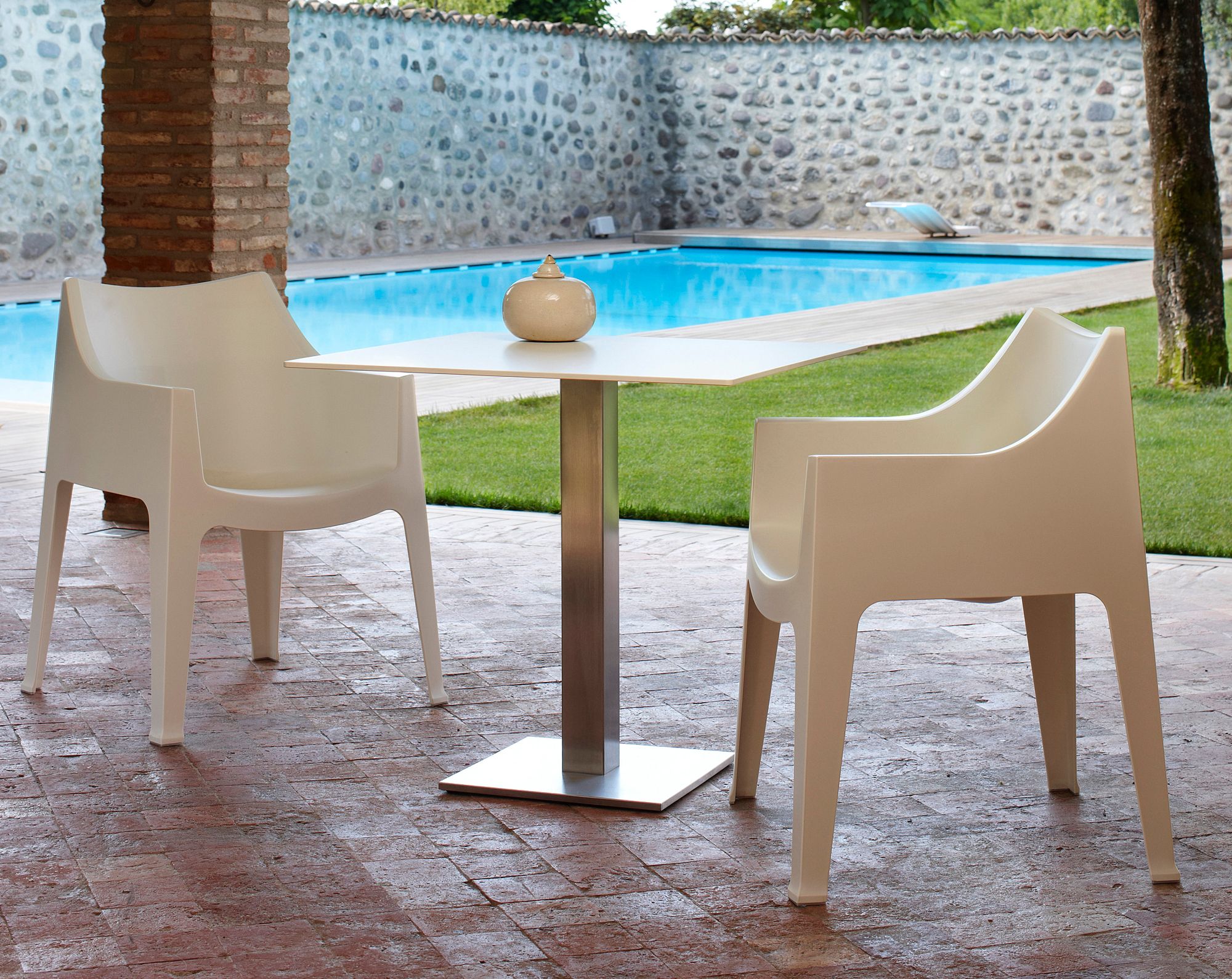 Штабелируемый стул из полипропилена с подлокотниками S-CAB Coccolona ARCH-00057264 - Вид №8