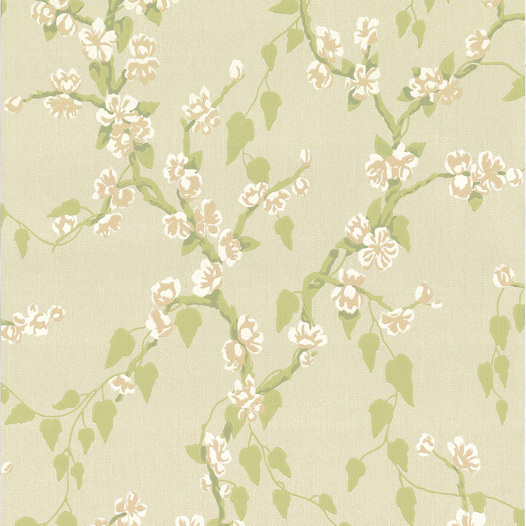 Traditional bathrooms Моти - Тапете Сакура Sakura - Little Greene  - Вид №1