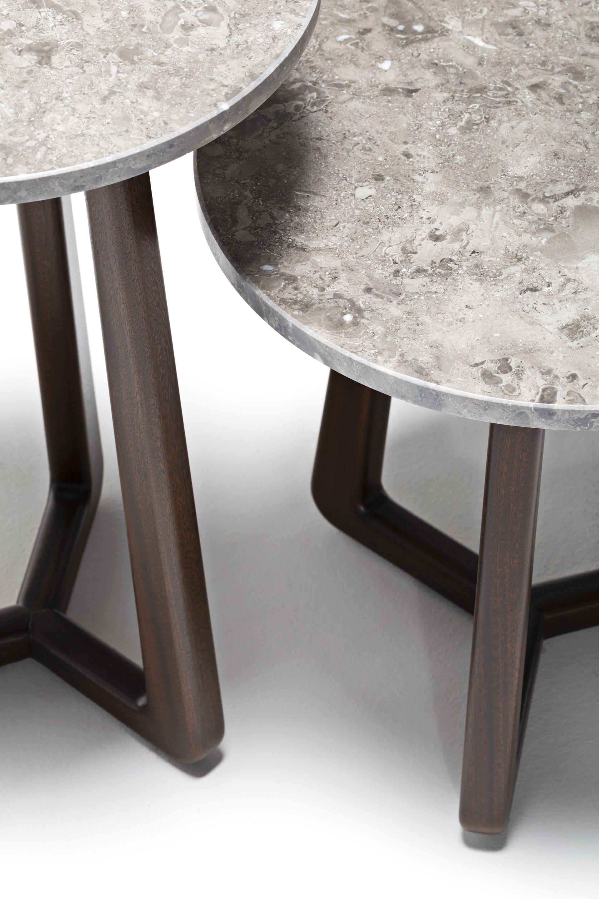 Круглый мраморный журнальный столик bardiglio Exteta Sunset ARCH-00059359 - Вид №1