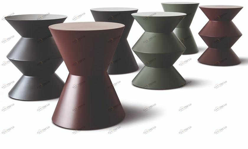 Minotti Журнальный столик / пуф из структурного полиуретана Cesar CÉSAR sun-id-1492508