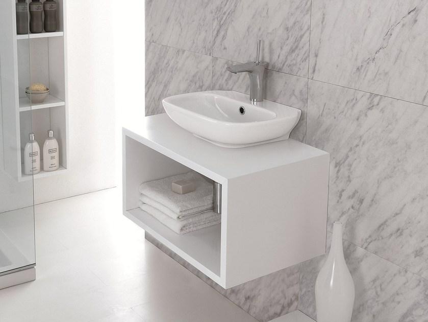 Cle4355101 Подвесная раковина настенная овальная Olympia Ceramica CLEAR белая - Вид №3