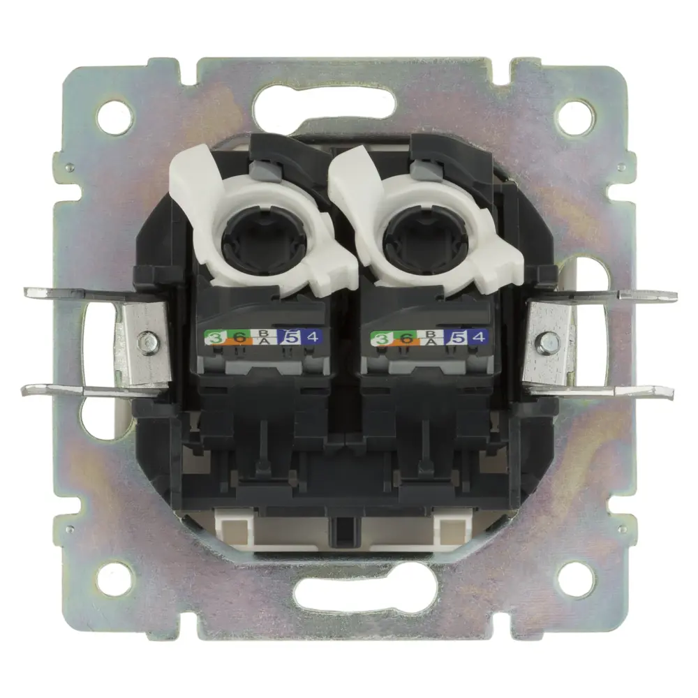 Компьютерная розетка Legrand Valena Classic двойная RJ45 UTP 12554019 STLM-0002231 - Вид №4
