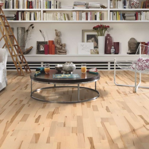 Паркетная доска Meister PС 200 Classic Лайвли 918 Бук Натур (Гладкая) 2400х200 мм 2300200103 - Вид №5