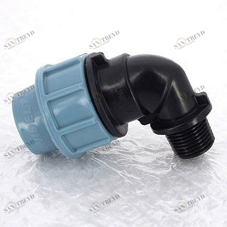 Угол обжим-Н 20 x 3/4" для труб ПНД UNIDELTA 1008020003