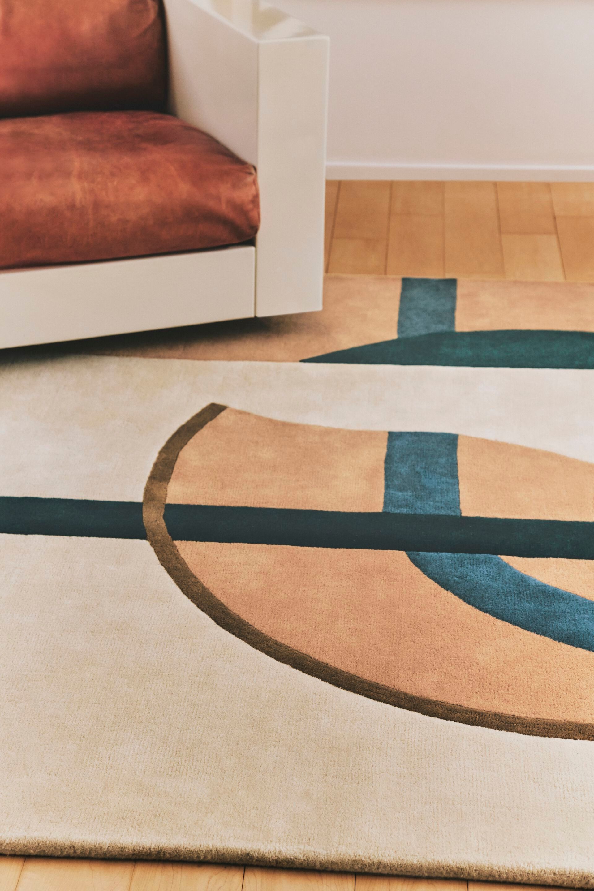 Шерстяной ковер ручной работы Toulemonde Bochart TACUBAYA ARCH-00054223 - Вид №5