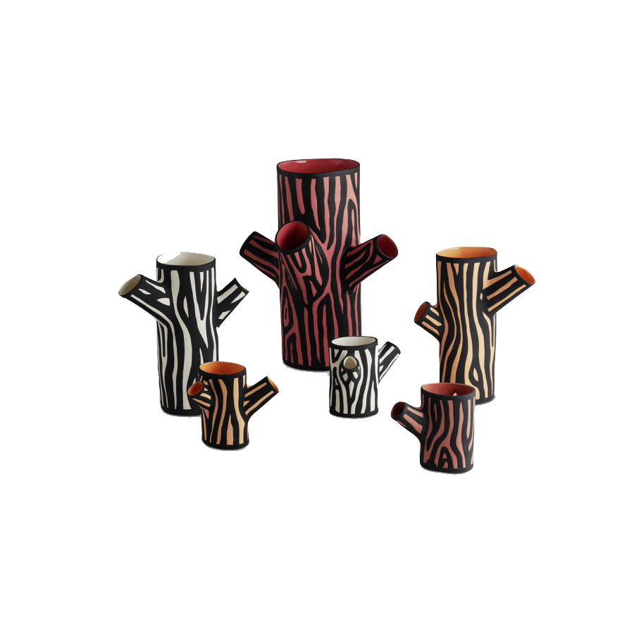 Ваза Tree Trunk S оранжевая Hay 401675 - Вид №3