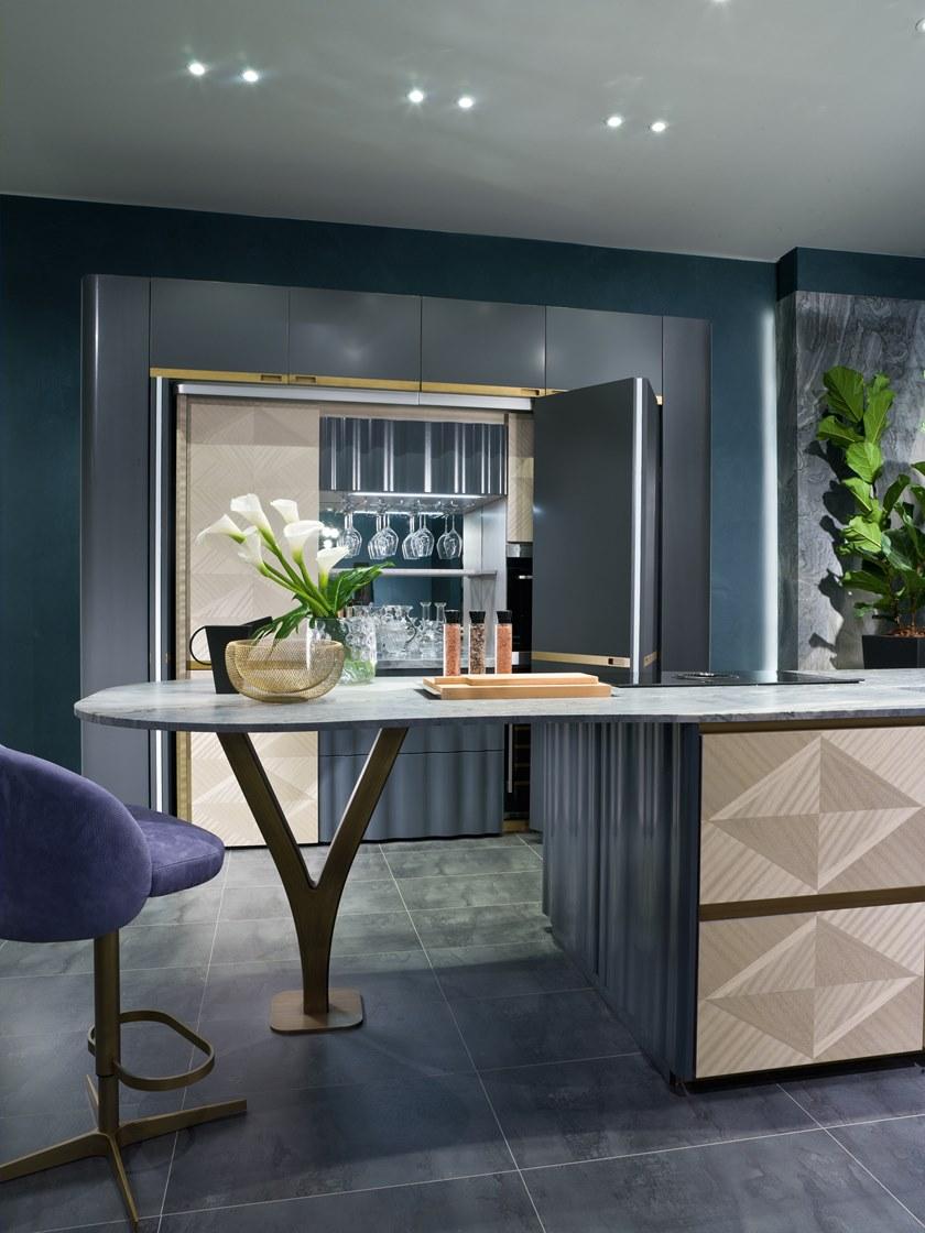 Carpanelli Характеризованная кухонная стена Optical skin Cuc03 - Вид №2