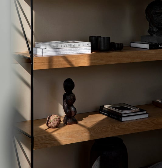 5709262069729 Система хранения Zet, 60 дюймов, задняя панель и полка для журналов LuceLight  - Вид №6