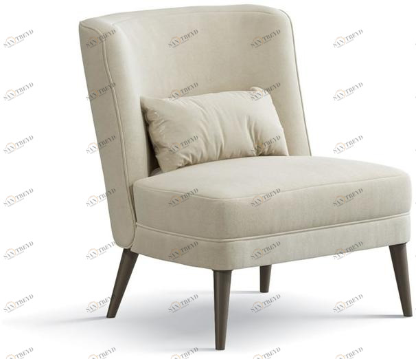 Carpanese Home Кресло из ткани Contemporary 7312