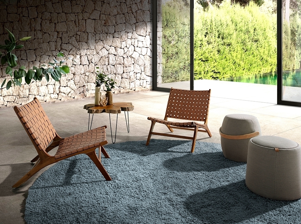 106017 Кресло из массива тикового дерева и кожи REALTEKA-EXP Angel Cerda  - Вид №2