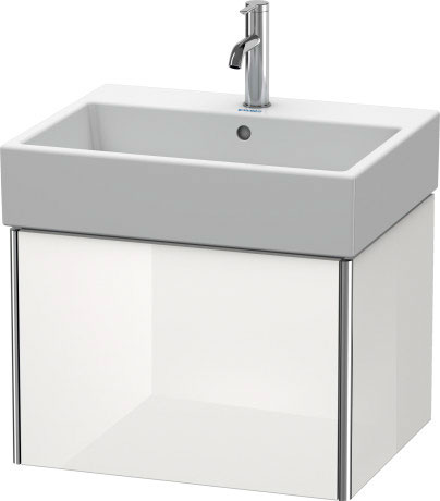 XS409308585 Тумбочка подвесная XSquare #XS4093 584 x 460 мм Белый глянцевый лак Duravit - Вид №2
