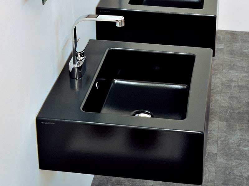 Керамическая подвесная столешница с переливом Ceramica Flaminia Acquagrande ARCH-00142653