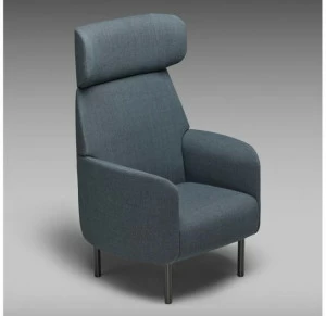 mminterier Кресло из ткани с высокой спинкой Nona