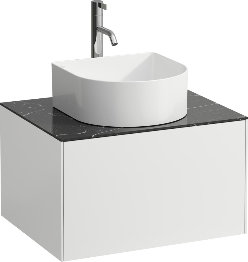 H4054050341431 Шкафчик, 1 ящик, совместим с раковиной-чашей 812340, 812341, 812342, 812343, с отверстием в центре, с отверстием под смеситель LAUFEN PRO - Вид №3