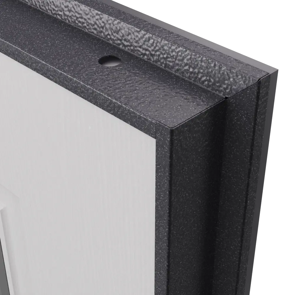 Дверь входная металлическая Гибсон 86x205 см левая скай беленый с зеркалом TOREX STLM-2148186 - Вид №14