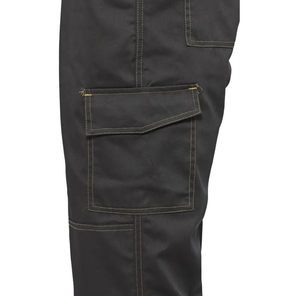 Рабочие брюки DOWELL BASIC - универсальная спецодежда темно-серого цвета 89343001 STLM-0839407 - Вид №2