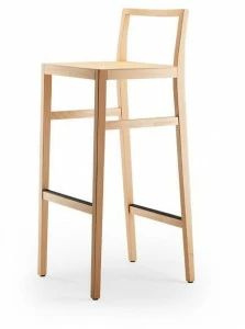 rosconi Высокий табурет из массива дерева Bonnie & clyde