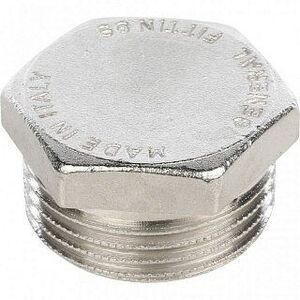 Заглушка НР 1" никель STOUT