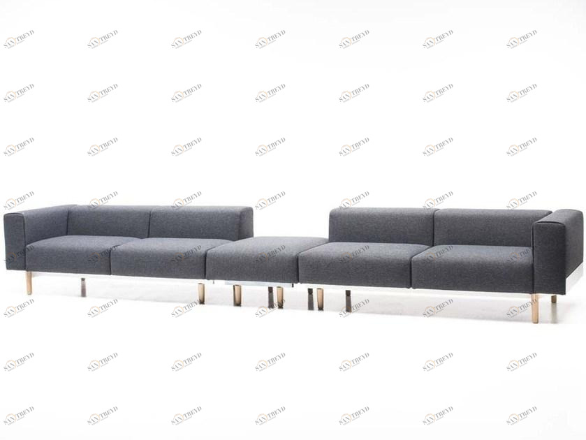 Diemme Модульный 5-местный диван из ткани Bread sun-id-1414832