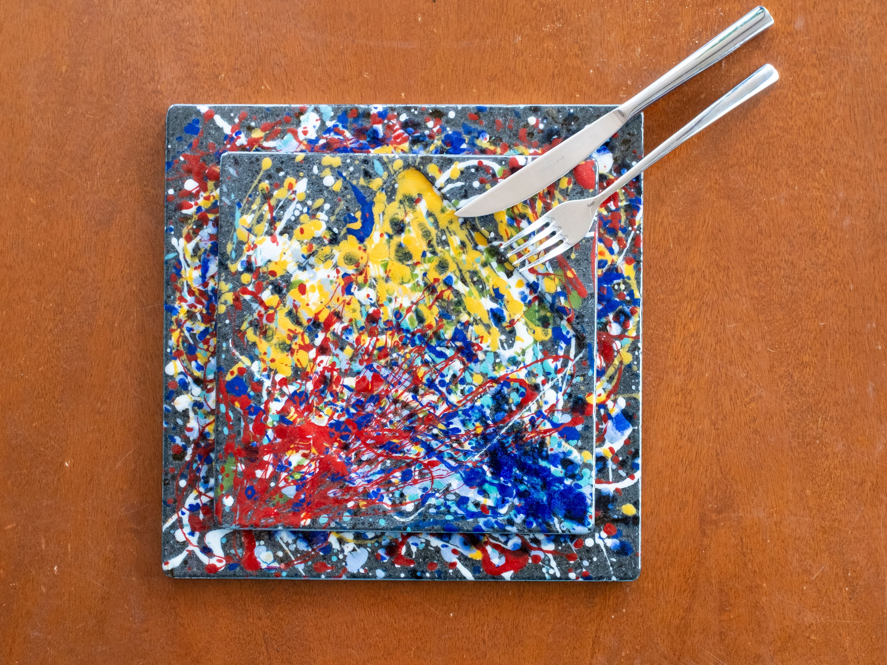 Блюдо из лавового камня Etnea Cuorelavico момент ARCH-00063763 - Вид №9