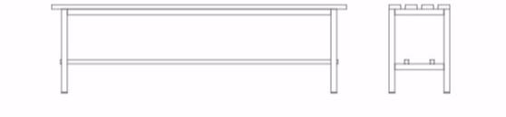 Dieffebi Скамейка для спортивных сооружений Complementary 199_0000a5002 - Вид №7