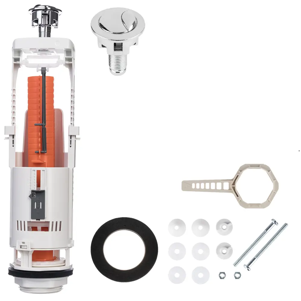 Сливной клапан MONLID с двойной кнопкой и регулируемым расходом воды 89419745 STLM-1572812 - Вид №1