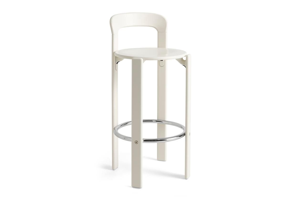 Высокий стул из бука с подставкой для ног Hay Rey ARCH-00016738 - Вид №3