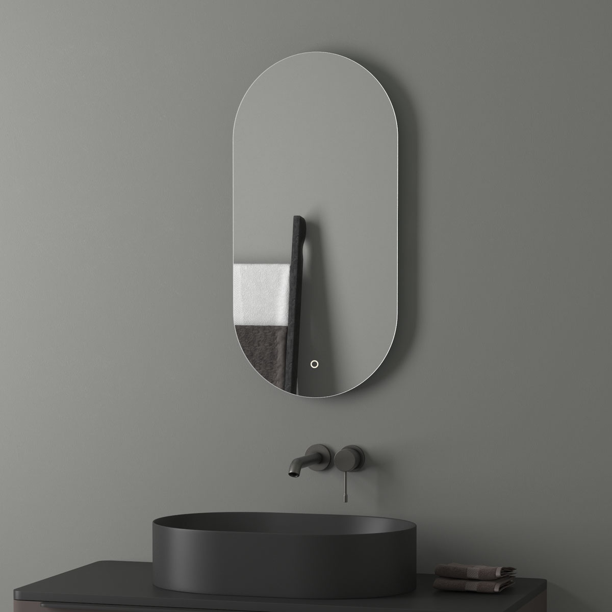 BY 2696 Зеркало с LED-подсветкой 16,5 W EVOFORM Ledshine - Вид №4