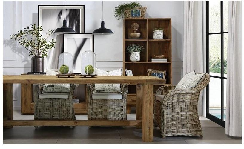 Arrediorg.it® Прямоугольный кухонный стол из массива дерева Woodside Ah712 table  - Вид №2