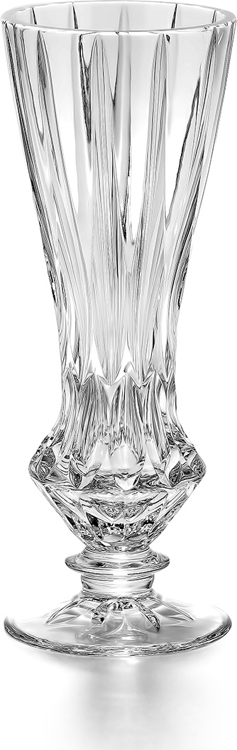 10628444 Avdeev Crystal Ваза для цветов "Эдельвейс" на плитке Хрусталь 