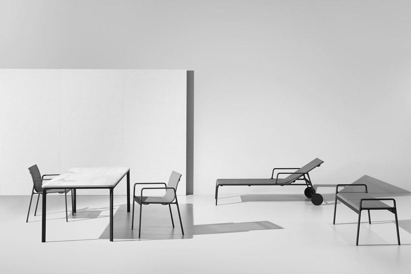 Kettal Прямоугольный мраморный садовый стол Park life #11714 - Вид №5