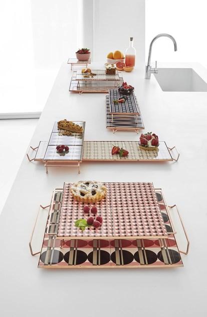 GAN Поднос прямоугольный из алюминия Mix&match sun-id-1399559 - Вид №55