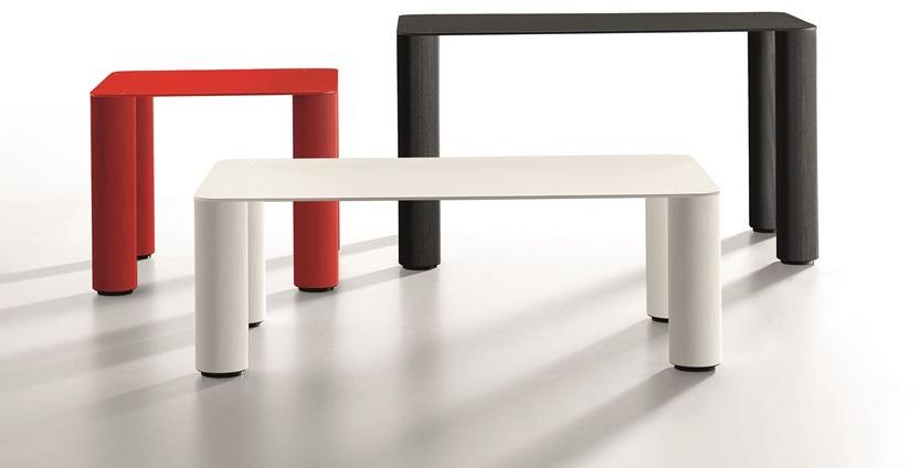 Midj Прямоугольный журнальный столик из крашеного металла sun-id-1420705 - Вид №1