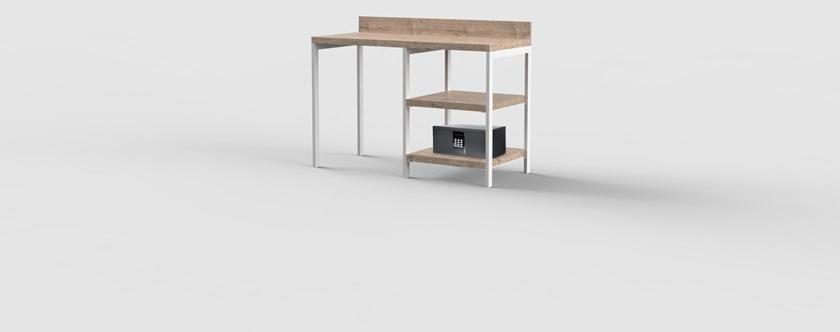 Mobilspazio Прямоугольный стол с полками для гостиниц Urban sun-id-1471606 - Вид №18