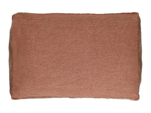 Подушка из льна и хлопка