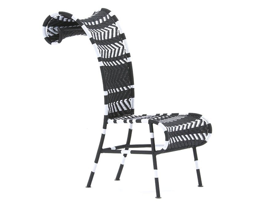 Стул из плетеной полиэтиленовой проволоки с высокой спинкой MOROSO M'afrique ARCH-00143465 - Вид №2